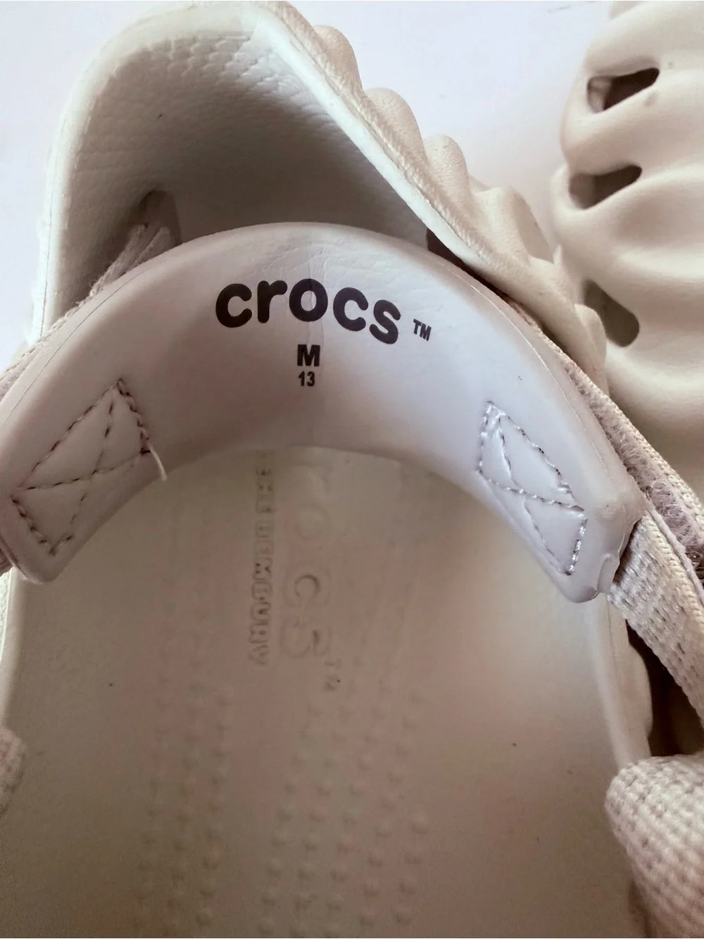 Salehe Bembury Pollex Crocs White Men’s 13